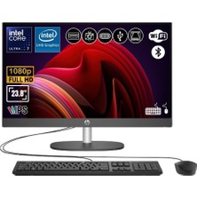 Hp Proone 240 G10 D36C6ET Atl7 Ultra 7 155U 16GB 2tb SSD Fdos 23.8" Full Hd All In One Bilgisayar