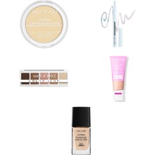 Wet N Wild Barefocus Sabitleyici Pudra Fair/light... +4 Parça Makyaj Seti