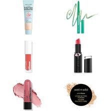 Wet N Wild Bare Focus Tinted Hydrator Light Medium... +5 Parça Makyaj Seti