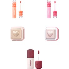 Colorgram Fruity Water Tint 01 New Apricot... +4 Parça Makyaj Seti