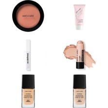 Wet N Wild Color Icon Allık Mellow Wine... +5 Parça Makyaj Seti