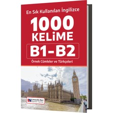 Limasollu Naci Öğretim Yayınları Ingilizce Kelime Kitabı B1-B2 - En Sık Kullanılan 1000 Kelime, 2000 Örnek Cümle ve Türkçeleri
