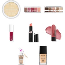 Wet N Wild Barefocus Sabitleyici Pudra Fair/light... +7 Parça Makyaj Seti