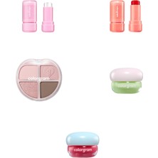 Colorgram Multi Jelly Stick Ruj & Allık 01 Clear Jelly... +4 Parça Makyaj Seti
