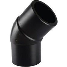 Tega Hdpe Spigot Açık Dirsek 125 mm 45 Derece