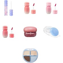Colorgram Fruity Glass Tint 1004 Pink Gloss... +6 Parça Makyaj Seti