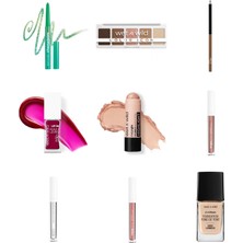 Wet N Wild Chameleon Chrome Eyeliner Superstar Suit... +8 Parça Makyaj Seti