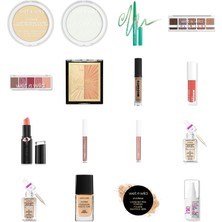 Wet N Wild Barefocus Sabitleyici Pudra Fair/light... +15 Parça Makyaj Seti