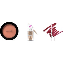 Wet N Wild Color Icon Allık Mellow Wine... +2 Parça Makyaj Seti