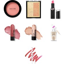 Wet N Wild Color Icon Allık Pnch Me Pink... +6 Parça Makyaj Seti