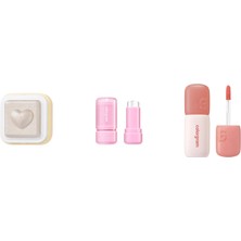 Colorgram Milk Bling Heartlighter Aydınlatıcı 07 Buttercup I... +2 Parça Makyaj Seti