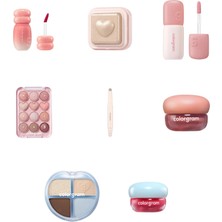 Colorgram Juicy Jam Blur Tint 03 Pink Peach... +7 Parça Makyaj Seti