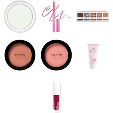 Wet N Wild Barefocus Sabitleyici Pudra Translucent... +6 Parça Makyaj Seti
