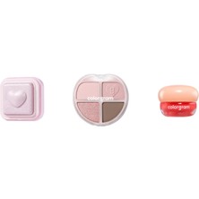 Colorgram Milk Bling Heartlighter Aydınlatıcı 02 Pink Heart... +2 Parça Makyaj Seti