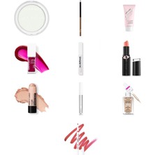 Wet N Wild Barefocus Sabitleyici Pudra Translucent... +9 Parça Makyaj Seti