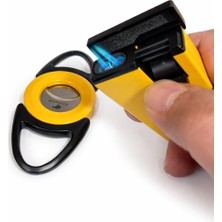 Cohiba Puro Makası ve Çakmak Bir Arada Set.(Kişiye Özel Isim Yazılır).