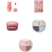 Colorgram Juicy Jam Blur Tint 03 Pink Peach... +4 Parça Makyaj Seti