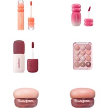 Colorgram Fruity Water Tint 01 New Apricot... +5 Parça Makyaj Seti