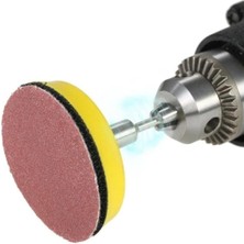 Moonshop 7 Parça Cırt Zımpara Spiral Avuç Taşlama Matkap Cırt Taban Pimli