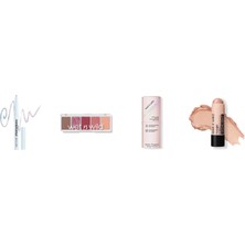 Wet N Wild Chameleon Chrome Eyeliner Electric Prism... +3 Parça Makyaj Seti