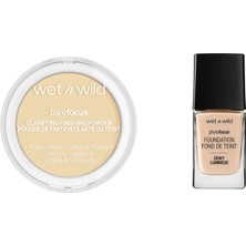 Wet N Wild Barefocus Sabitleyici Pudra Fair/light... +1 Parça Makyaj Seti