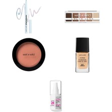 Wet N Wild Chameleon Chrome Eyeliner Electric Prism... +4 Parça Makyaj Seti