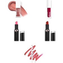 Wet N Wild Lip Oil Cocoa Rose... +4 Parça Makyaj Seti