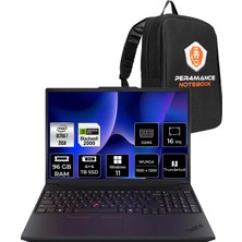 Lenovo Thinkpad P16V Gen 3 Intel Core Ultra 7 265H 96GB 4tb+4tb SSD Rtx Pro 2000/8GB 16" Fhd+ W11P Taşınabilir Iş Istasyonu & Per4 Çanta 21RTS1EA00P462