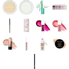 Wet N Wild Barefocus Sabitleyici Pudra Fair/light... +12 Parça Makyaj Seti