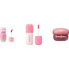 Colorgram Juicy Jam Blur Tint 05 White Strawberry... +2 Parça Makyaj Seti