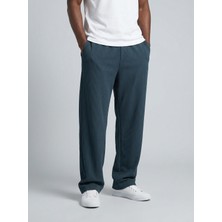 Erkek Fitilli Baggy Lastik Bel Bol Paça Pantalon K2026P