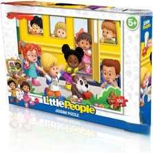 Gray Line Gry Little People Puzzle 100 Parça Nel1