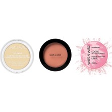 Wet N Wild Barefocus Sabitleyici Pudra Fair/light... +2 Parça Makyaj Seti