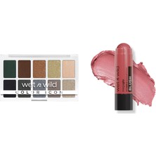 Wet N Wild Color Icon 10’lu Far Paleti Lights Off... +1 Parça Makyaj Seti