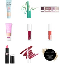 Wet N Wild Bare Focus Tinted Hydrator Light Medium... +8 Parça Makyaj Seti