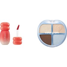 Colorgram Juicy Jam Blur Tint 04 Sunny Tomato... +1 Parça Makyaj Seti