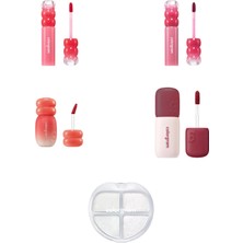 Colorgram Fruity Water Tint 05 Dainty Cherry... +4 Parça Makyaj Seti