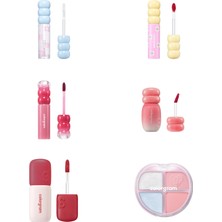 Colorgram Fruity Glass Tint 00 Pearl Gloss... +5 Parça Makyaj Seti