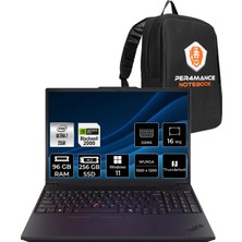 Lenovo Thinkpad P16V Gen 3 Core Ultra 7 255H İş İstasyonu 96GB RAM 256GB SSD 16" FHD+ Win11 Pro + Per4 USB 21RS000BTXP457