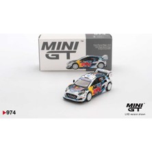 Mini Gt Ford Puma Rally1 M-Sport Wrt 2024 Monte Carlo #13 1:64 Diecast Model Araba MGT00974