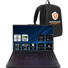 Lenovo Thinkpad P16V Gen 3 Core Ultra 7 255H İş İstasyonu 8GB RAM 2TB SSD 16" FHD+ Win11 Pro + Per4 USB 21RS000BTXP412