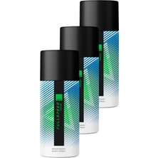 Avon Full Speed Focus Erkek Sprey Deodorant 150 Ml. Üçlü Paket