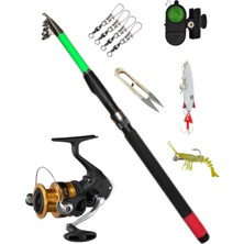 SHIMANO Fx 4000 & Hamilton 300 cm Teleskopik 60-120G Mix Carbon Olta Seti