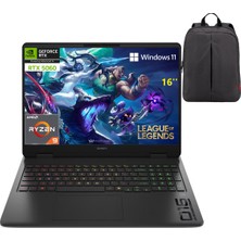 Hp Omen 16-AP0030NT P2 Nvıdıa® Geforce Rtx™ 5060 144 Hz IPS 2k Amd Ryzen™ 9 8940HX 32 GB 1 Tb 16'' Gaming Laptop (Çanya Hediyeli)
