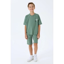 E-Bulurum Rolypoly 3758-G Erkek Garson Bermuda Takım