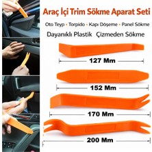 Vwin Oto Teyp Torpido Döşeme Kapı Araç Içi Trim Sökme Aparatları 4 Parça