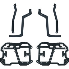 Gp Kompozit Cf Moto 450 mt 2024-2026 Uyumlu Yan Çanta Demiri Siyah