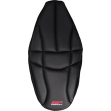 Gp Kompozit Kymco Dink R 150 2021-2024 Uyumlu Fileli Motosiklet Konfor Sele Kılıfı Siyah