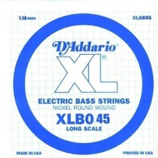 D'addario XLB045 Bass Tek Tel G-(Sol) Xl Nickel Wound 0.045