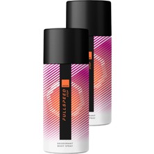 Avon Full Speed Stop Erkek Sprey Deodorant 150 Ml. Ikili Paket